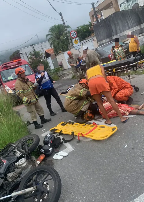 Vítimas foram levadas ao Hospital Estadual Azevedo Lima