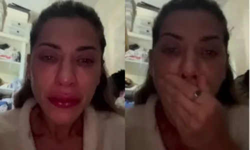 Ana Paula Minerato apareceu chorando em vídeo