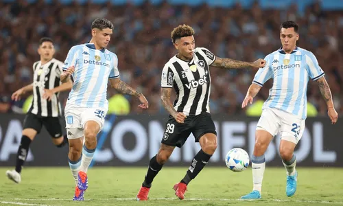 No jogo de ida, o Botafogo foi derrotado pelo Racing por 2 a 0