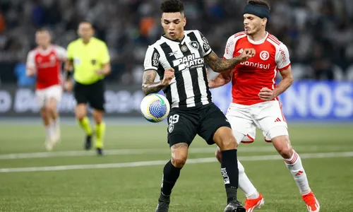 Botafogo vem de duas vitórias seguidas sobre o Internacional