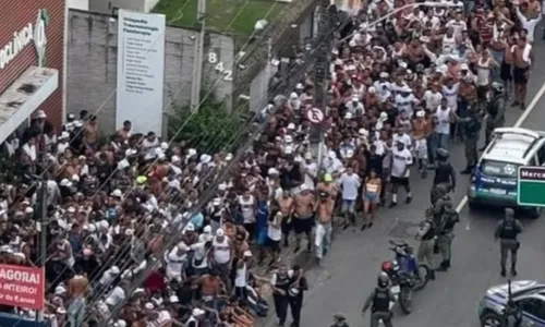 Polícia conseguiu controlar ambiente após os confrontos