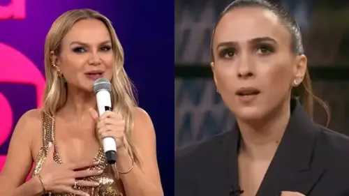 Eliana e Tatá Werneck estão trabalhando juntas no "The Masked Singer Brasil"