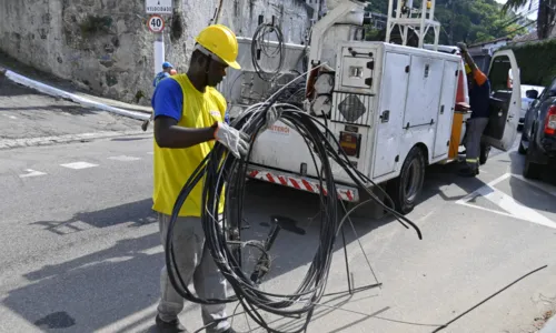 Operação Caça-Fios está sendo realizada em toda a cidade