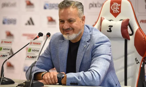 Novo diretor de futebol do Flamengo, João Boto concedeu entrevista coletiva nesta segunda-feira