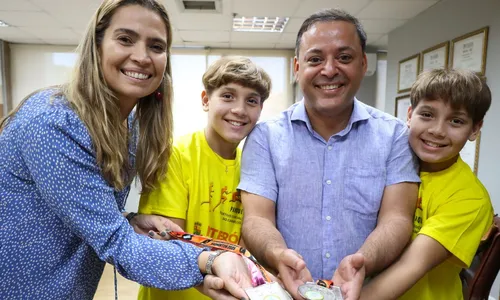Meninos despontaram como promessas do esporte dentro do Parque Esportivo do Caramujo (Pesc)