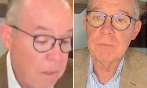 John mostrou estar preocupado com a passagem da tempestade