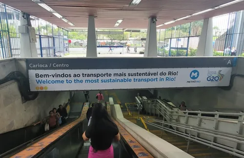 Estação Carioca segue fechada das 8h às 19h