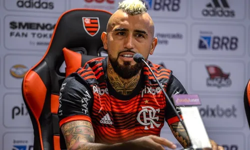 Arturo Vidal atuou no Flamengo entre 2022 e 2023