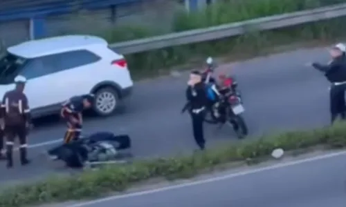 Motociclista teve ferimentos moderados