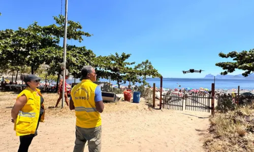 Agentes municipais usaram drone para rastrear locais com práticas irregulares