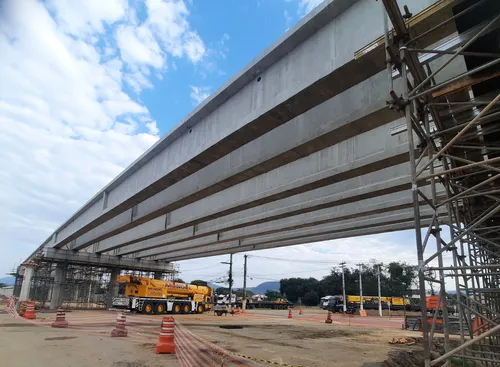 Novo elevado do Flamengo terá 113 metros