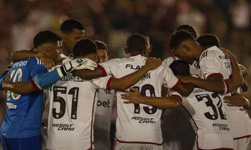 Thiaguinho marcou o único gol do Rubro-Negro