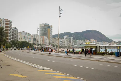 Na sexta-feira (22), ventos úmidos do oceano influenciarão o tempo na cidade do Rio