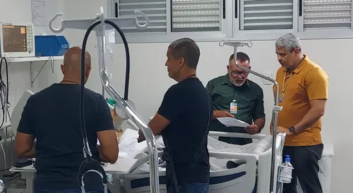 Homem foi ouvido no hospital pelos policiais nesta segunda (23)