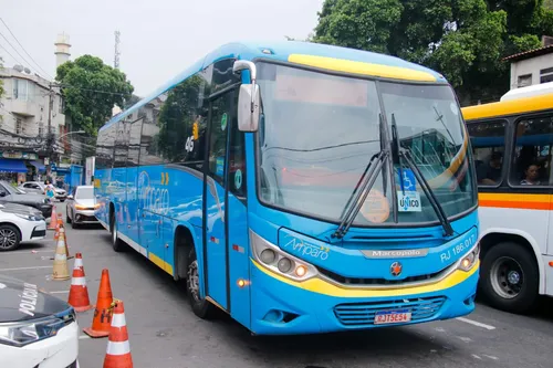 Ônibus da viação Amparo fazia o trajeto Ponta Negra x Castelo