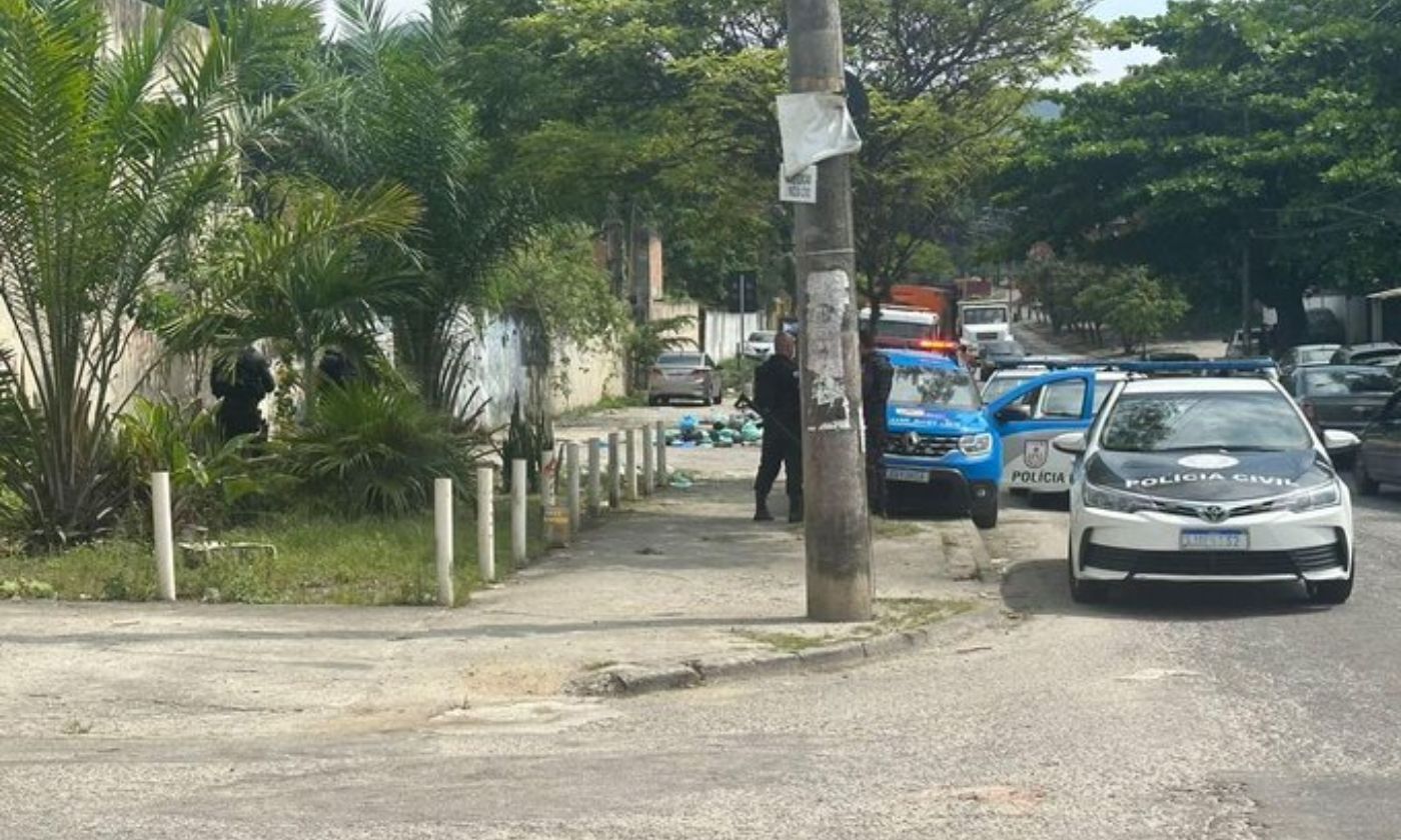 Corpo esquartejado é encontrado na Zona Oeste do Rio