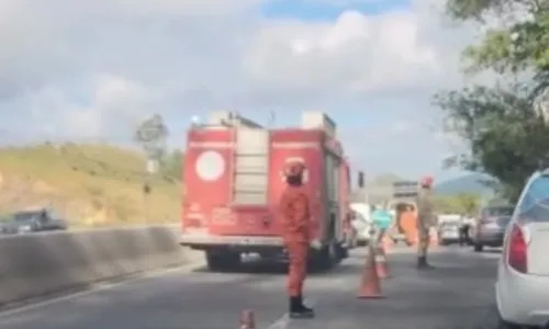 Pista apresentou lentidão no sentido Niterói