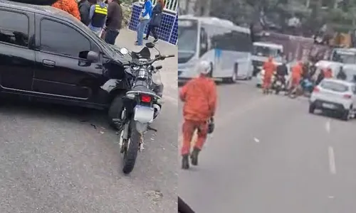 Bombeiros atenderam as duas ocorrências