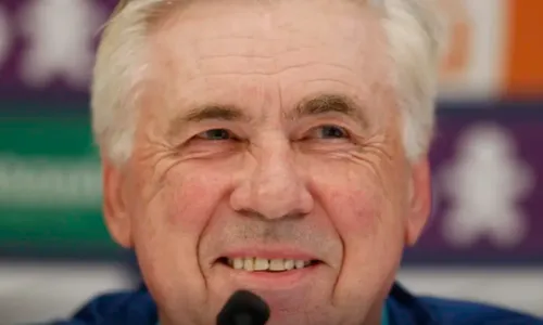 Ancelotti concedeu entrevista coletiva na quarta-feira (4)