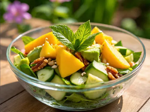 Salada refrescante para os dias mais quentes