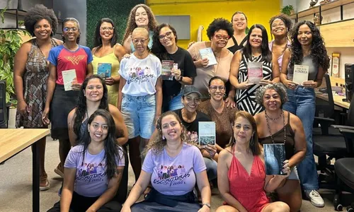 O coletivo Escritoras Vivas, de São Gonçalo, participam no último dia do evento, dia 22 de junho