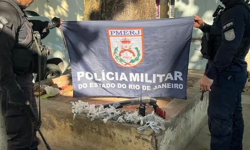 Apreensão foi realizada por agentes do 39º BPM (Belford Roxo)