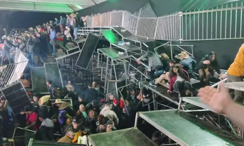 A Defesa Civil realizou uma vistoria no local e determinou a interdição da estrutura