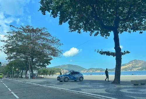 Polícia reforça a segurança na Praia de Icaraí