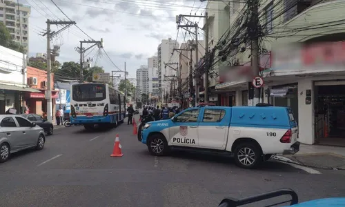 Operação realizada na Rua Dr. Paulo Cesar, esquina com Mangaratiba, em Santa Rosa