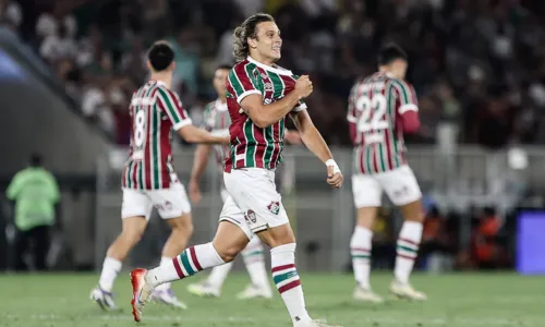 Canobbio marcou o primeiro gol da vitória para o Tricolor