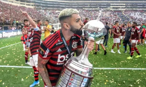 Gabigol conqusitou duas Libertadores com o Flamengo: 2019 e 2022