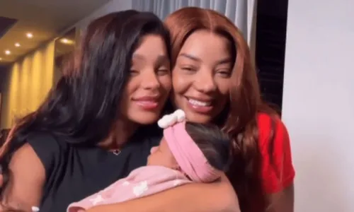 Brunna Gonçalves, Ludmilla e a filha, Zuri