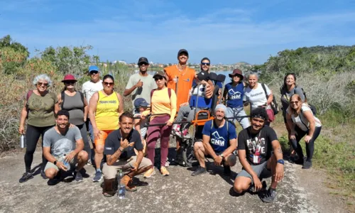 Participantes conheceram a Ilha do Pontal, na Região Oceânica