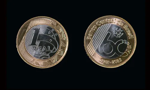Nova moeda comemorativa de R$ 1 real