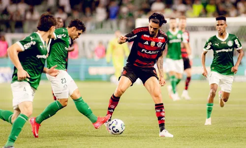 Flamengo e Palmeiras estão disputando a liderença do Brasileirão