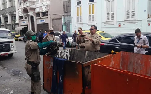 A Guarda Municipal, em parceria com equipes do Grupamento de Defesa Ambiental, atuou no resgate