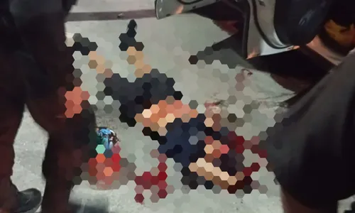 criminoso baleado foi socorrido e encaminhado ao Hospital Estadual Alberto Torres (HEAT).