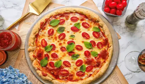 Pizza caseira: uma ótima opção para o fim de semana