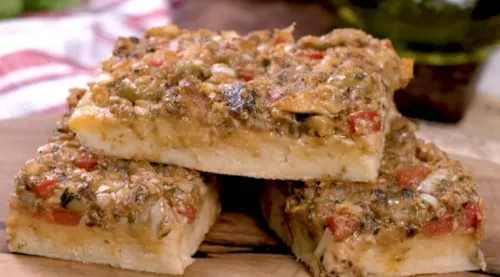 Pizza de sardinha: receita é para liquidificador