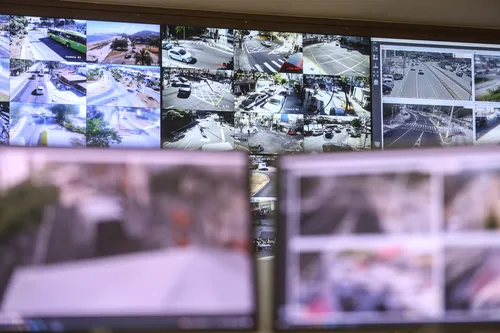 Câmeras do Cisp ajudam às autoridades no monitoramento da cidade