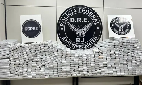 Toda a droga foi levada para a Superintendência Regional da PF no Rio