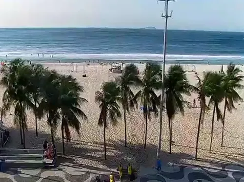 Apesar da força dos ventos, o dia promete ser de tempo firme na capital