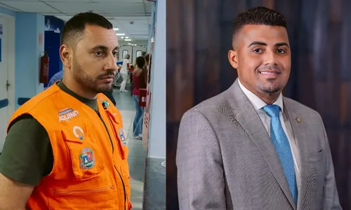 Vereador Marcos Aquino, do Republicanos, e o deputado estadual Thiego Raimundo dos Santos Silva, conhecido como TH Joias, do MDB, são parlamentares do estado do Rio que estão presos