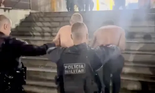 Os acusados foram levados para a 78ª DP (Fonseca)