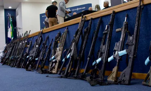 Polícia identificou armas contrabandeadas de diferentes países e estados brasileiros