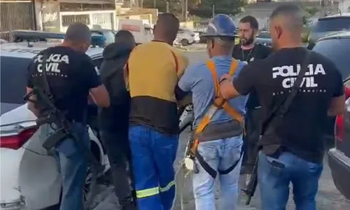 Prisão foi efetuada por agentes da Polícia Civil
