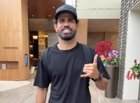 Imagem ilustrativa da imagem Atacante Diego Costa chega ao Rio para assinar com o Botafogo