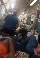 Imagem ilustrativa da imagem Bandidos armados invadem trem em estação da Zona Norte