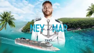 Imagem ilustrativa da imagem Depois da Xuxa, Neymar anuncia cruzeiro com fãs; confira detalhes