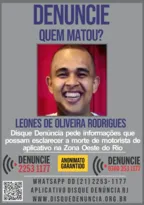 Imagem ilustrativa da imagem Disque-Denúncia pede informações sobre morte de motorista no Rio